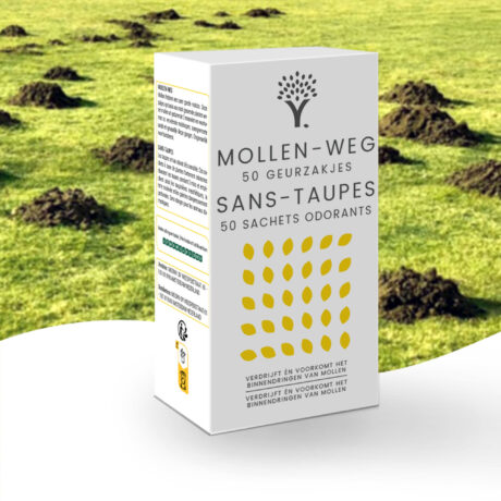 Geurzakjes tegen mollen